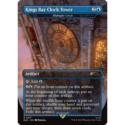 Kings Bay Clock Tower - Midnight Clock (SLD-2217) - Secret Lair Drop Series
