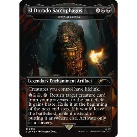 El Dorado Sarcophagus - Whip of Erebos (SLD-2218) - Secret Lair Drop Series