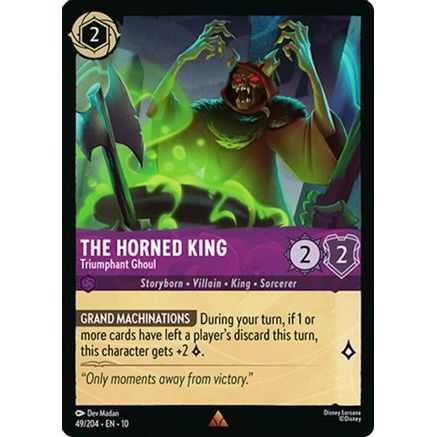 The Horned King - Triumphant Ghoul (49/204) - Whispers in the Well
