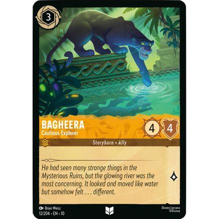 Bagheera - Cautious Explorer (12/204) - Whispers in the Well