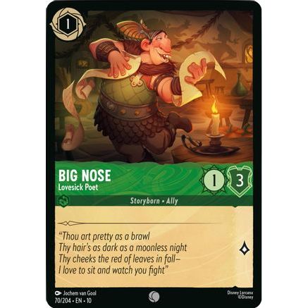 Big Nose - Lovesick Poet (70/204) - Whispers in the Well