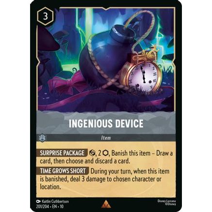 Ingenious Device (201/204) - Whispers in the Well Cold Foil