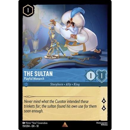 The Sultan - Playful Monarch (151/204) - Whispers in the Well Cold Foil