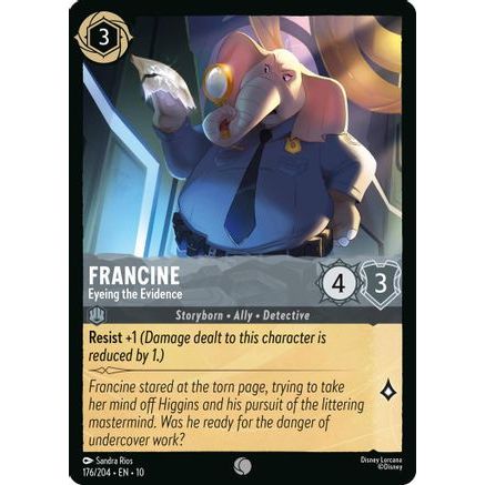 Francine - Eyeing the Evidence (176/204) - Whispers in the Well Cold Foil