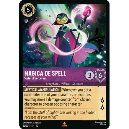 Magica De Spell - Spiteful Sorceress (52/204) - Whispers in the Well