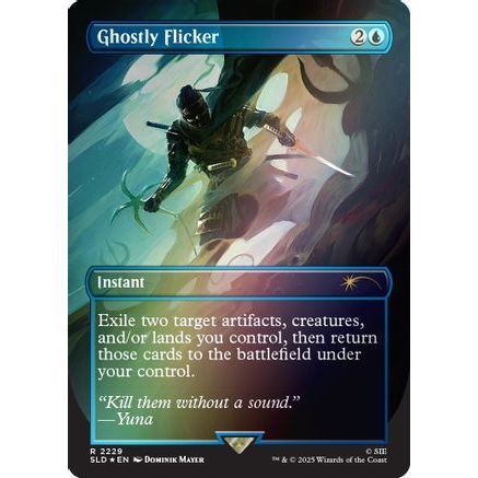 Ghostly Flicker (Rainbow Foil) (SLD-2229) - Secret Lair Drop Series Foil