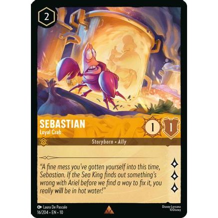 Sebastian - Loyal Crab (16/204) - Whispers in the Well