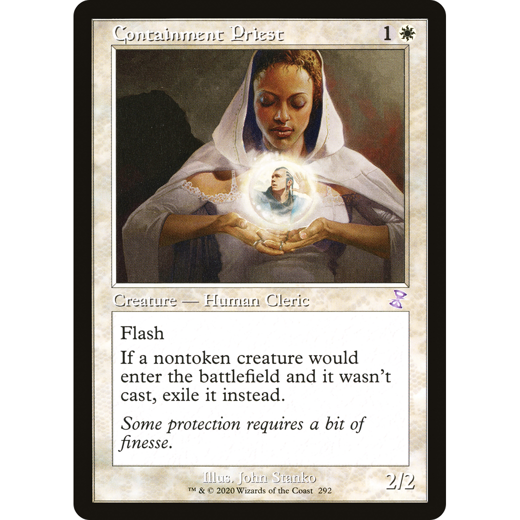 Containment Priest (TSR-292) - Time Spiral Remastered Foil