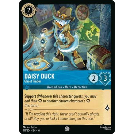 Daisy Duck - Ghost Finder (141/204) - Whispers in the Well Cold Foil
