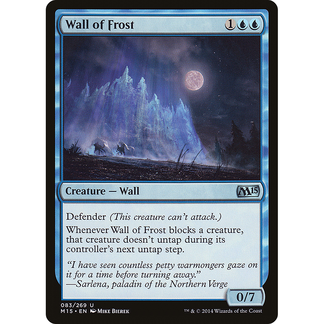 Wall of Frost (M15-083) - Magic 2015