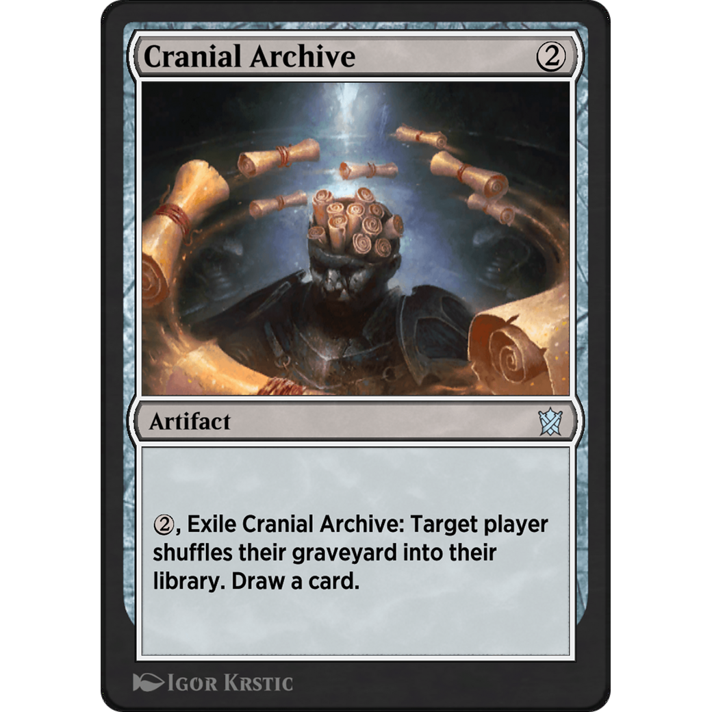 Cranial Archive (KTK-218Y) - Khans of Tarkir