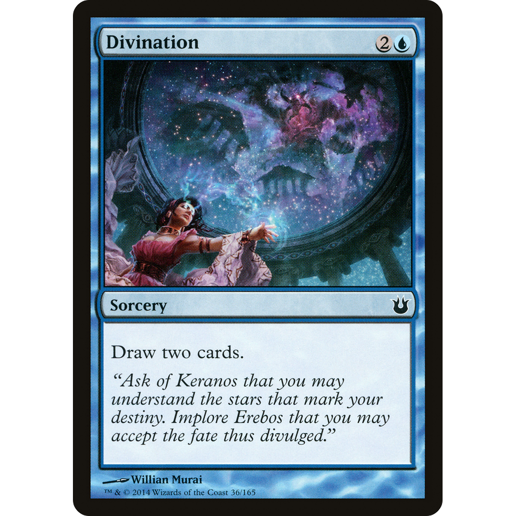 Divination (BNG-036) - Born of the Gods Foil