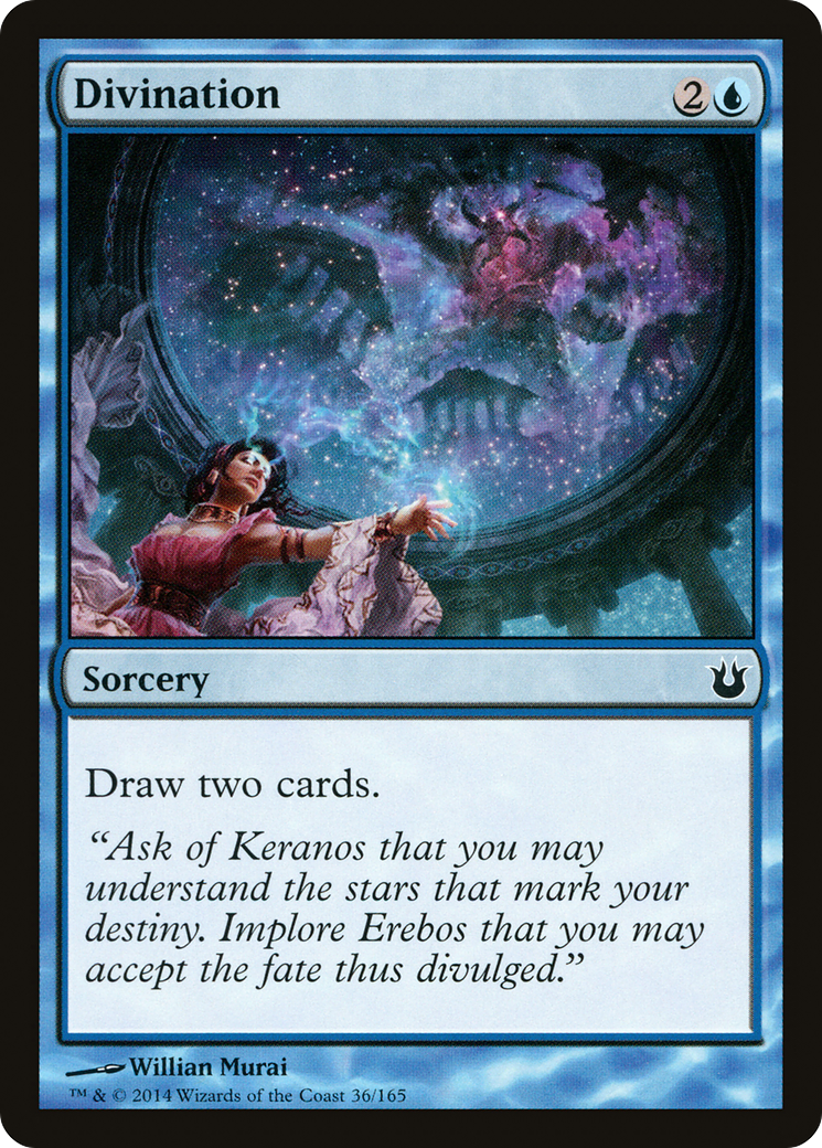 Divination (BNG-036) - Born of the Gods Foil
