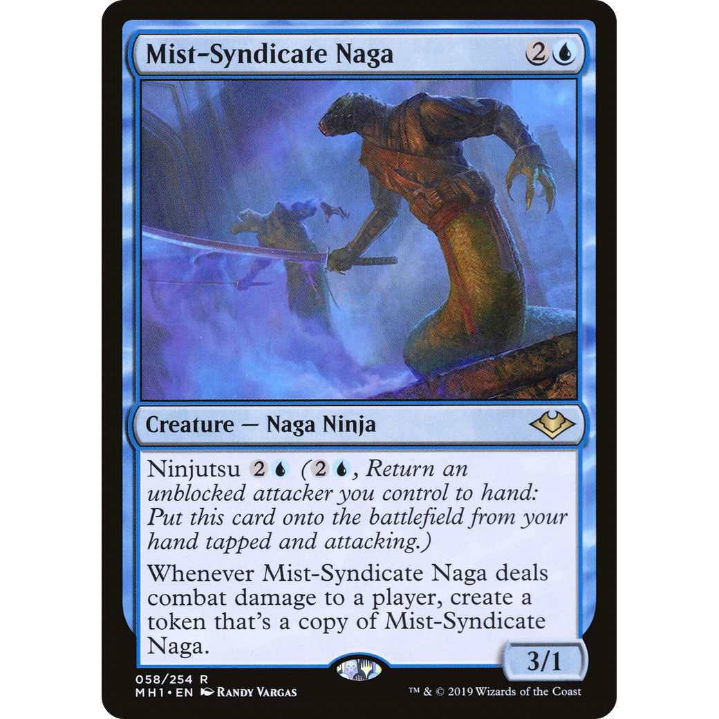 Mist-Syndicate Naga (MH1-058) - Modern Horizons Foil