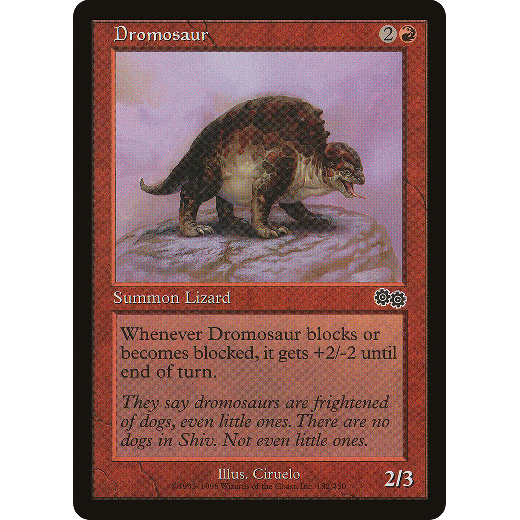 Dromosaur (USG-182) - Urza's Saga