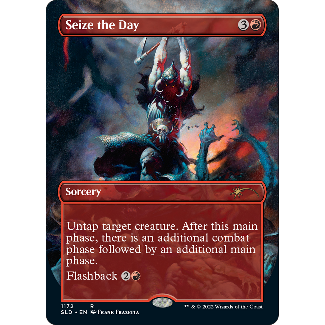 Seize the Day (SLD-1172) - Secret Lair Drop (Borderless) Foil