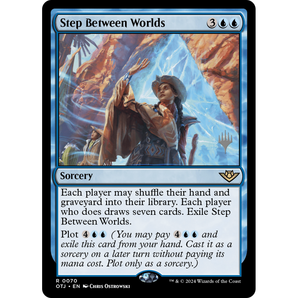 Step Between Worlds (PPOTJ-70P) - Outlaws of Thunder Junction Promos Foil