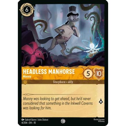 Headless Manhorse - Manny (4/204) - Whispers in the Well Cold Foil