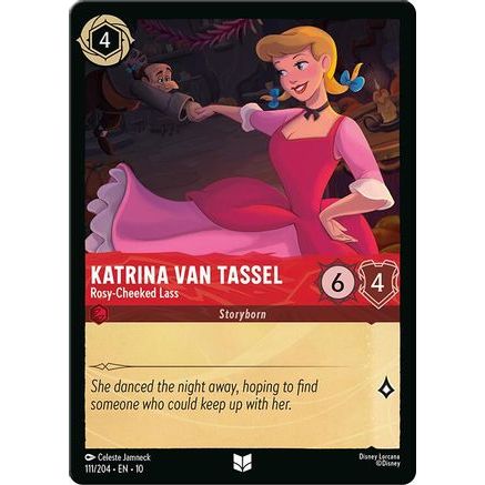 Katrina Van Tassel - Rosy-Cheeked Lass (111/204) - Whispers in the Well Cold Foil