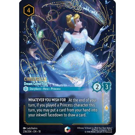 Cinderella - Dream Come True (Enchanted) (236/204) - Whispers in the Well Holofoil