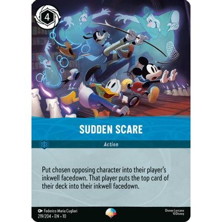 Sudden Scare (Epic) (219/204) - Whispers in the Well Holofoil