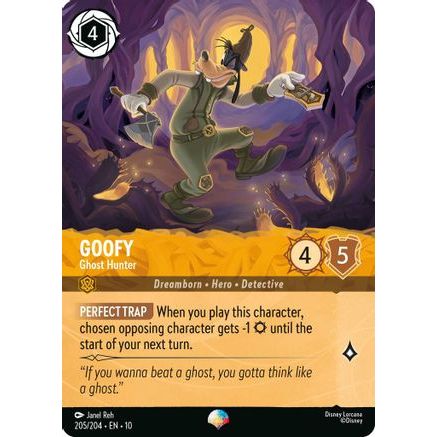 Goofy - Ghost Hunter (Epic) (205/204) - Whispers in the Well Holofoil