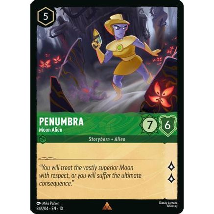 Penumbra - Moon Alien (84/204) - Whispers in the Well Cold Foil