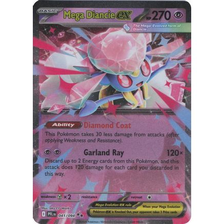 Mega Diancie ex 41 - ME02 Phantasmal Flames Holofoil