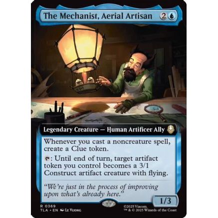 The Mechanist, Aerial Artisan (Extended Art) (TLA-369) - Avatar: The Last Airbender Foil