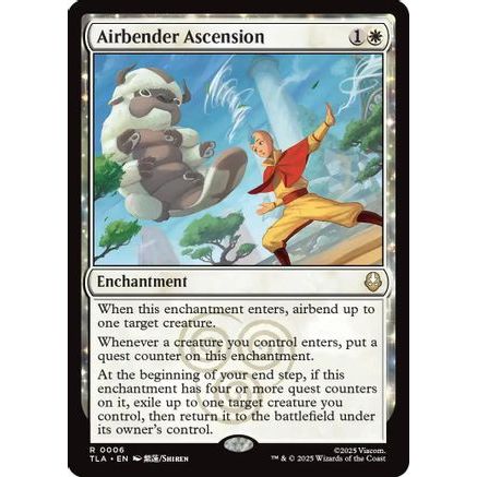 Airbender Ascension (TLA-006) - Avatar: The Last Airbender Foil