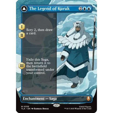 The Legend of Kuruk (Borderless) (TLA-355) - Avatar: The Last Airbender Foil