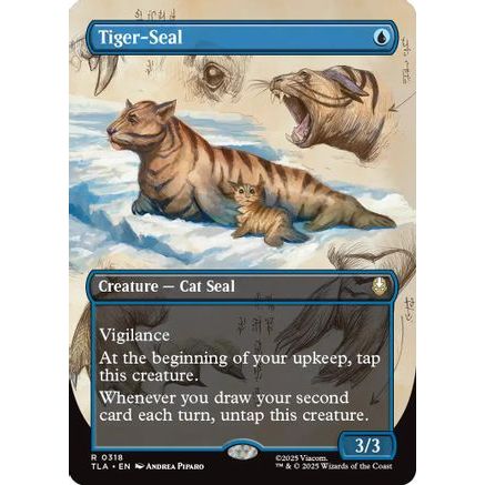 Tiger-Seal (Borderless) (TLA-318) - Avatar: The Last Airbender