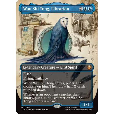 Wan Shi Tong, Librarian (Borderless) (TLA-320) - Avatar: The Last Airbender