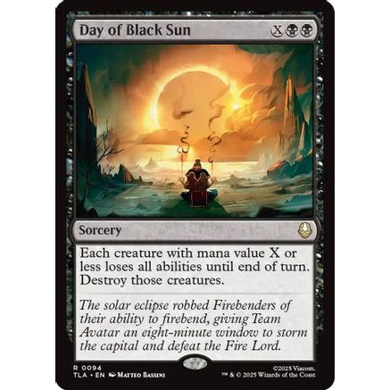 Day of Black Sun (TLA-094) - Avatar: The Last Airbender Foil