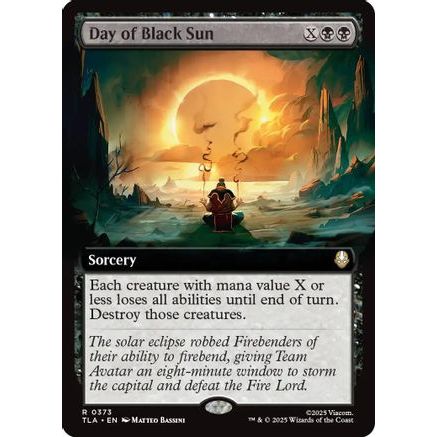 Day of Black Sun (Extended Art) (TLA-373) - Avatar: The Last Airbender