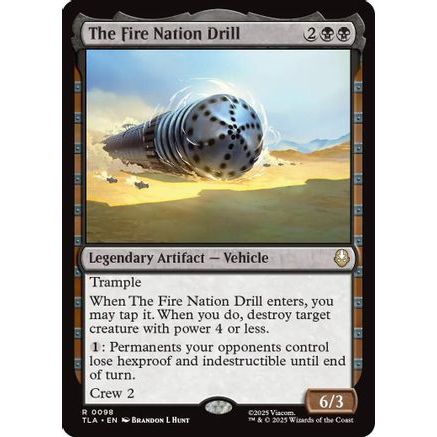 The Fire Nation Drill (TLA-098) - Avatar: The Last Airbender