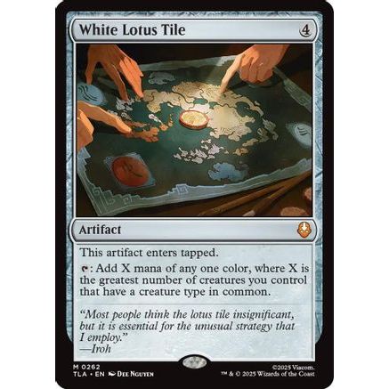 White Lotus Tile (TLA-262) - Avatar: The Last Airbender
