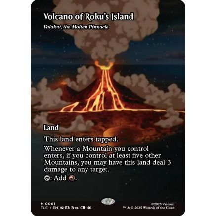 Volcano of Roku's Island - Valakut, the Molten Pinnacle (TLE-061) - Avatar: The Last Airbender: Eternal-Legal