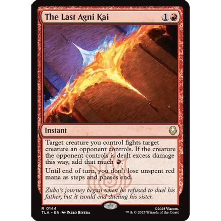The Last Agni Kai (TLA-144) - Avatar: The Last Airbender Foil