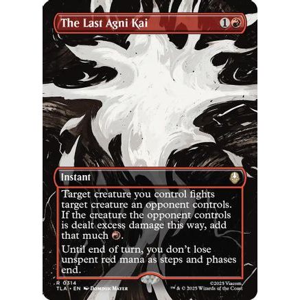 The Last Agni Kai (Borderless) (TLA-314) - Avatar: The Last Airbender Foil