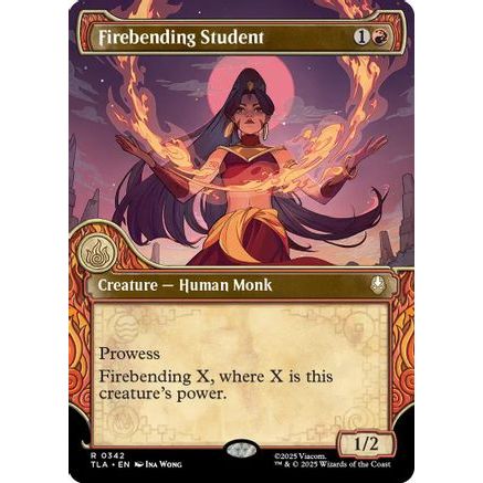 Firebending Student (Showcase) (TLA-342) - Avatar: The Last Airbender Foil