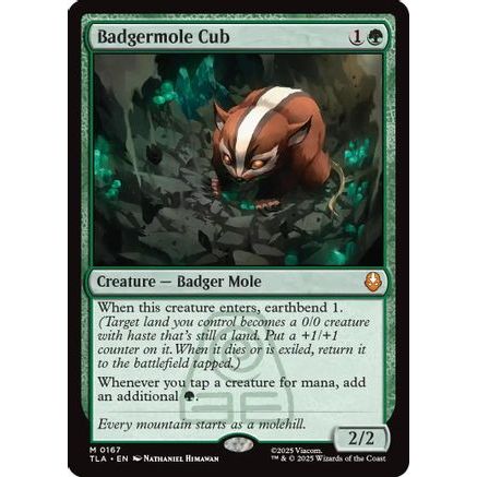 Badgermole Cub (TLA-167) - Avatar: The Last Airbender Foil