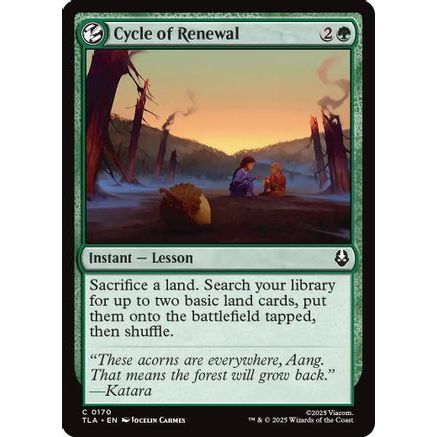 Cycle of Renewal (TLA-170) - Avatar: The Last Airbender Foil