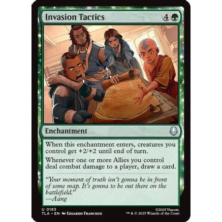 Invasion Tactics (TLA-183) - Avatar: The Last Airbender Foil