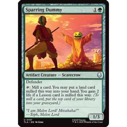 Sparring Dummy (TLA-197) - Avatar: The Last Airbender