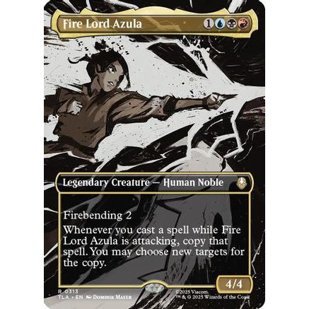 Fire Lord Azula (0313) (Borderless) (TLA-313) - Avatar: The Last Airbender
