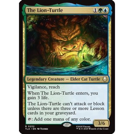 The Lion-Turtle (TLA-232) - Avatar: The Last Airbender Foil