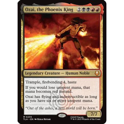 Ozai, the Phoenix King (TLA-235) - Avatar: The Last Airbender Foil