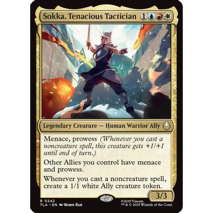 Sokka, Tenacious Tactician (TLA-242) - Avatar: The Last Airbender