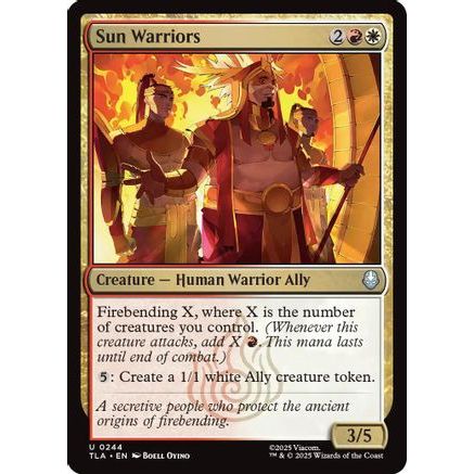 Sun warriors (TLA-244) - Avatar: The Last Airbender